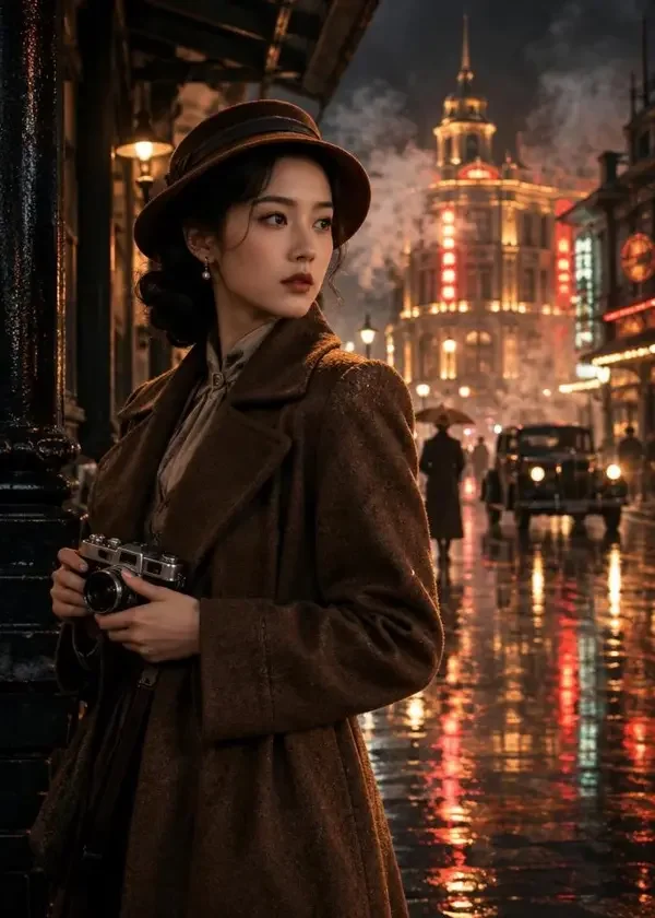 夜宴督行是我的追述人海报，悬疑题材短剧，民国十七年的沪上，连环失踪案把所有线索指向一场夜...